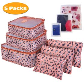 9Pcs/Set Clothes Storage Bags Water-Resistant Travel Luggage Organizer Clothing Packing Cubes for Blouse Hosiery Stocking Underwear