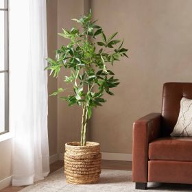 63 Inch Artificial Pachira Money Tree for Office Home Living Room Floor Patio Greening Porch Decor