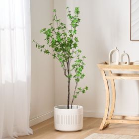 59 Inch Artificial Enkianthus Leaf Tree,Large Plants for Home Decor and Housewarming Gift