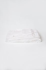 Omne Sleep 4-Piece White Bamboo Full Hypoallergenic Sheet Set