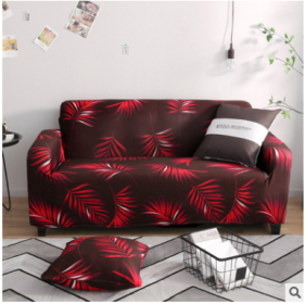 Printed Sofa Cushion Sofa Cover Sofa Cover (Option: R-3 seater)