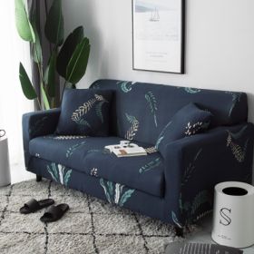 Printed Sofa Cushion Sofa Cover Sofa Cover (Option: A-4 seater)